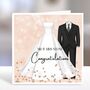 Couple Wedding Card Personalised, thumbnail 2 of 7