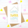 Personalised Home Sweet Home Card, thumbnail 3 of 8