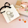 Personalised Home Sweet Home House Charm Keyring, thumbnail 2 of 8