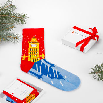 Designer Cotton Sock Subscription Gift Box, 6 of 12