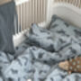 Hazy Blue Nightfall Bed Linen, thumbnail 3 of 5