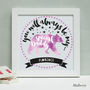 Personalised Daddy Bear Framed Print, thumbnail 9 of 11