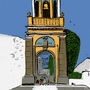 Personalised Special Place Or Building Illustration, thumbnail 4 of 8