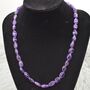 Amethyst Beaded Necklace 18 Inch, thumbnail 6 of 6