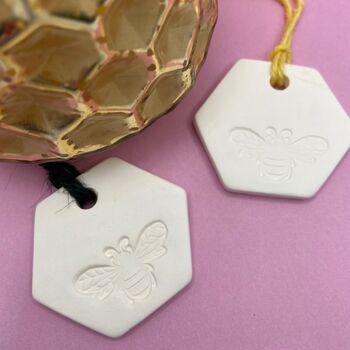 Hexagon And Bee Diffuser Decoration, 4 of 7