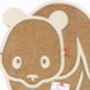 Panda Memo Pin Cork Board, thumbnail 4 of 7