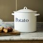 Enamel Potato Store, thumbnail 1 of 4