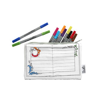 Fairytale Pencil Case Kit + 10 Pens, Colour And Learn, 5 of 5