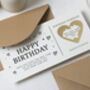 Simple Happy Birthday Scratch Voucher, thumbnail 2 of 4