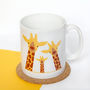 Personalised Giraffe Family, Selfie Mug, thumbnail 4 of 6