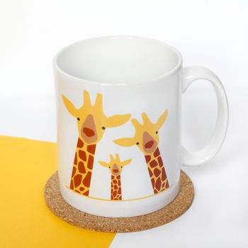 Personalised Giraffe Family, Selfie Mug, 4 of 6