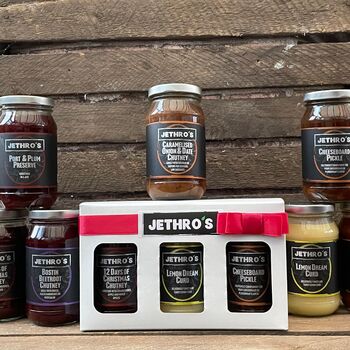 Fine Chutney Selection In A Gift Box, 3 of 12