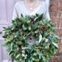 Fresh Luxury Natural Christmas Wreath, thumbnail 4 of 4