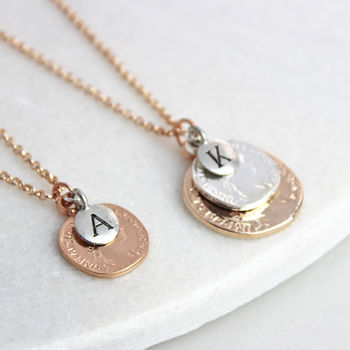 Personalised Coin Necklace, 9 of 11