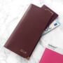 Personalised Genuine Leather Travel Wallet, thumbnail 7 of 8