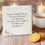 Personalised Song Lyric Coaster Square Keepsake Gift, thumbnail 1 of 2