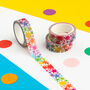 Rainbow Set Of Festive Washi Tapes, thumbnail 5 of 7