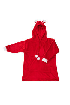 Christmas Red Fox Snuggle Hoodie / Wearable Blanket, 3 of 5