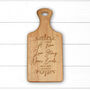 Personalised True Love Story Wooden Paddle Board, thumbnail 2 of 4