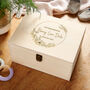 Personalised Floral Christening Gift Box, thumbnail 1 of 5