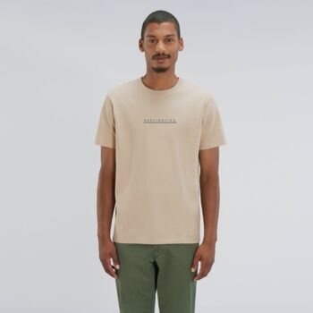 Custom Flag 100% Organic Cotton Men's T Shirt, 4 of 12
