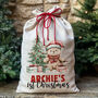 Personalised Christmas Sack 1st Christmas, thumbnail 3 of 5