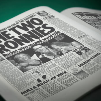 World Snooker Championship Sports Newspaper Book, 6 of 12