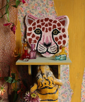 Lala Leopard Chair Pad / Rug, 3 of 7