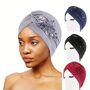 Chemo Turban With Added Sequin Detailing, thumbnail 1 of 12