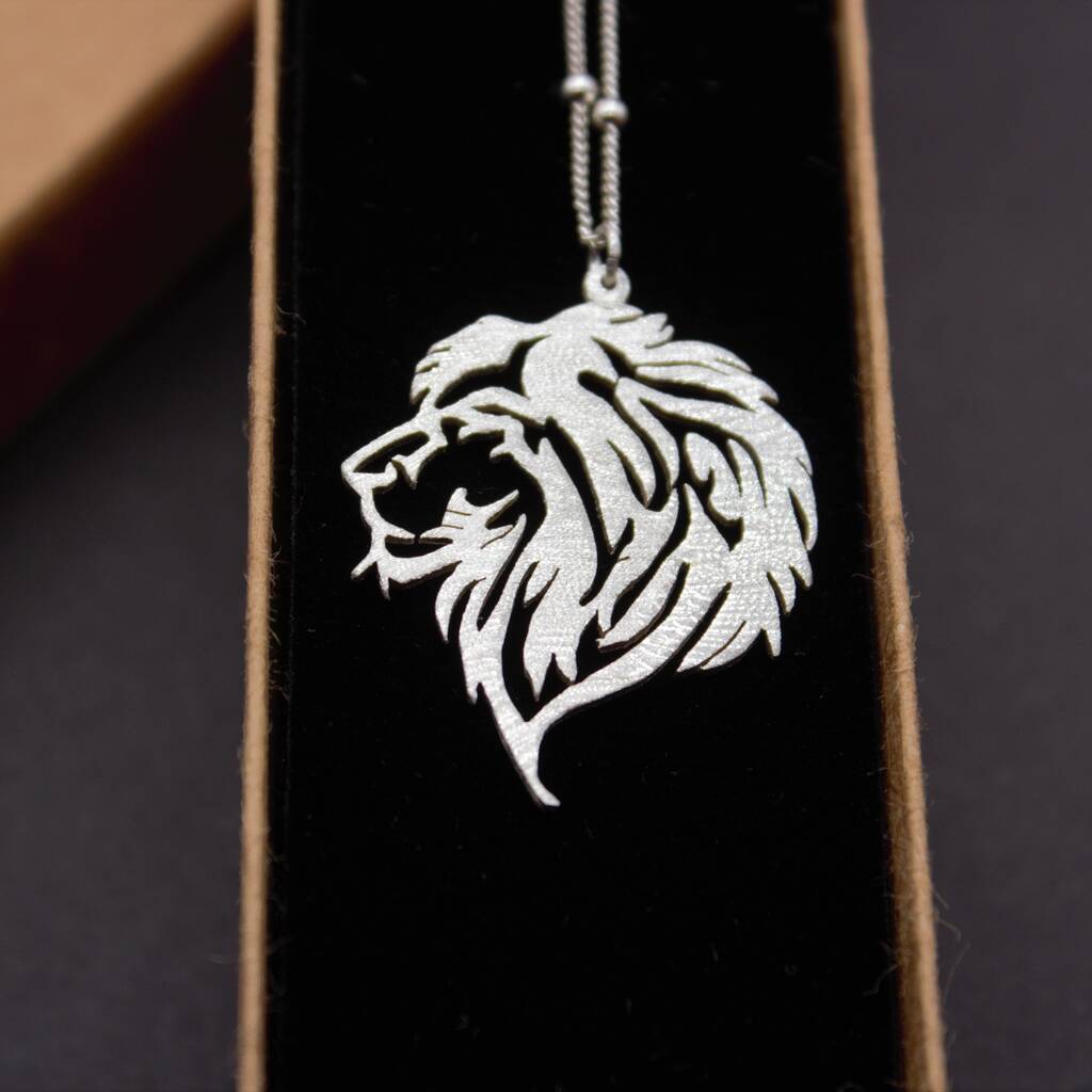 Lion Necklace For Men By Culturist Shop