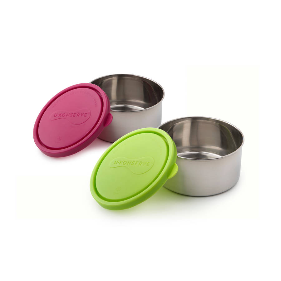 large round stainless steel container by green tulip ethical living