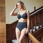 Women's 'Black' Four Pack Bamboo Full Briefs, thumbnail 2 of 4