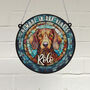 Dachshund Red Memorial Suncatcher, thumbnail 1 of 6