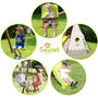 Camelia Wooden Swing Set With Slide, thumbnail 8 of 12