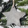 Handmade Hanging Star Decoration Various Finishes, thumbnail 2 of 3