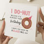 Donut Birthday Card, thumbnail 1 of 2