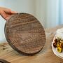 Small Decorative Wooden Tray Plate, thumbnail 4 of 7