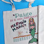 Personalised Mermaid Swim Bag, thumbnail 4 of 6