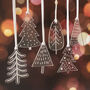 Mini Clear Christmas Tree Decorations, thumbnail 3 of 4