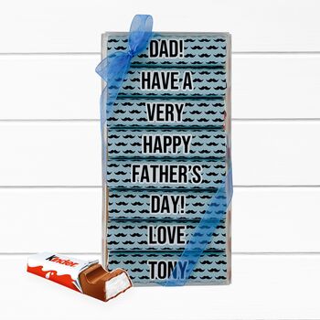 Happy Father's Day Chocolate Gift For Dad, 2 of 9