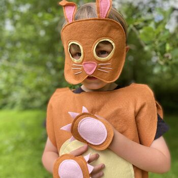 Brown Rabbit Costume For Kids And Adults, 2 of 10