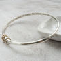 Personalised Silver 40th 50th Birthday Bracelet, thumbnail 1 of 5