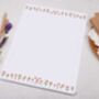 A4 Letter Writing Paper With Christmas Foliage, thumbnail 2 of 6