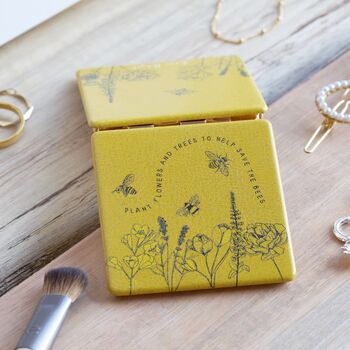 'Help Save The Bees' Compact Mirror, 4 of 5
