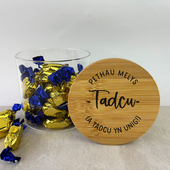 Personalised Welsh Treat Jar, 5 of 6