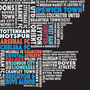 Standard UK Women's Super League Football Team Map, thumbnail 5 of 5