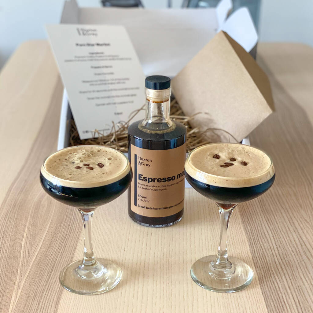 Premium Bottled Espresso Martini Cocktail Gift Set