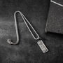 Japanese Kanji Name Necklace For Men, thumbnail 7 of 8