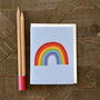 Mini Blue Rainbow Card, thumbnail 5 of 5