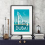 Dubai Art Print, thumbnail 1 of 4